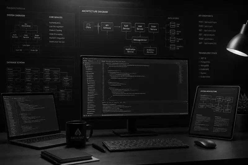 Custom software architecture and development environment